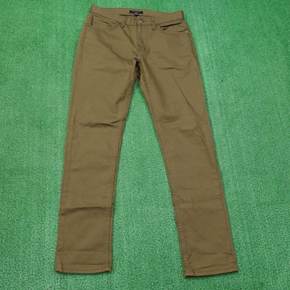 BANANA REPUBLIC SLIM FIT GREEN DENIM JEANS MENS SIZE 30X32